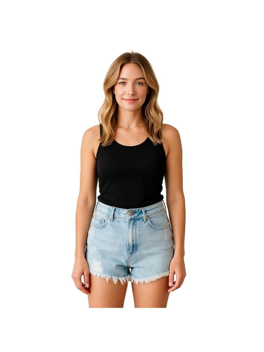BLANKNYC The Barrow Vintage High Rise Denim Shorts Sz 31